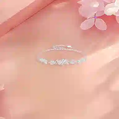 【纯银999 | 海洋之星】 凤祥囍事 老凤祥 小众设计经典百搭高级感简约学生日常精致轻奢通勤约会温柔气质可调节锁骨链 锆石 项链 女款