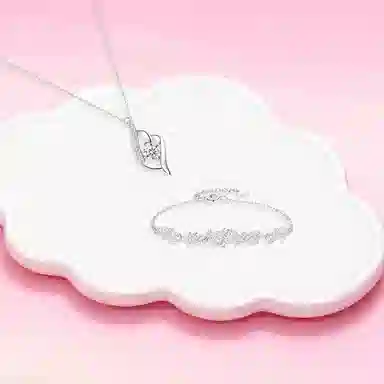 【纯银999 | 海洋之星】 凤祥囍事 老凤祥 小众设计经典百搭高级感简约学生日常精致轻奢通勤约会温柔气质可调节锁骨链 锆石 项链 女款