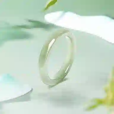 凤祥囍事 老凤祥 优雅温婉 复古国风 简约百搭小众新中式#好运 玉髓 手镯 女款