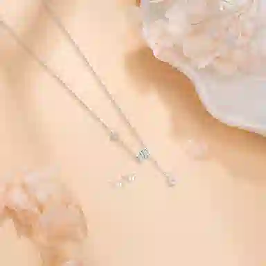 【纯银999 | 小蛮腰】 凤祥囍事 老凤祥 小众设计百搭经典高级感学生日常精致简约轻奢平安约会通勤温柔气质可调节锁骨链 足银 项链 女款