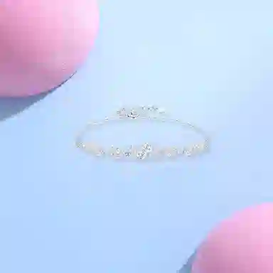 【纯银999 | 幸运四叶草】 凤祥囍事 老凤祥 小众设计高级感经典百搭简约学生日常精致轻奢通勤约会温柔气质可调节锁骨链 足银 项链 女款