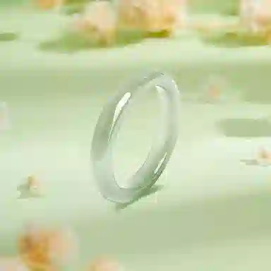 凤祥囍事 老凤祥 优雅温婉 复古国风 简约百搭小众新中式#好运 玉髓 手镯 女款