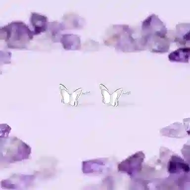 【纯银999 | 星光蝴蝶】 凤祥囍事 老凤祥 优雅浪漫温柔小众设计简约学生日常轻奢高级感经典百搭通勤浪漫约会可调节#好运 足银 手链 女款