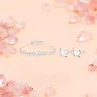 【纯银999 | 紫藤花开】 凤祥囍事 老凤祥 优雅浪漫温柔小众设计简约学生日常轻奢高级感经典百搭上岸通勤浪漫约会可调节 足银 手链 女款