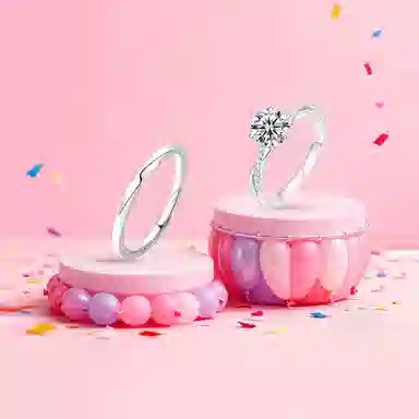 【纯银999 | 爆闪】 凤祥囍事 老凤祥 经典百搭小众设计时尚简约爱意满满学生日常轻奢精致高级感开口可调节 足银 戒指 男女同款情侣款