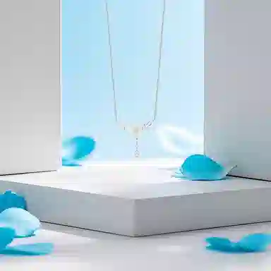 【纯银999 | 山茶花】 凤祥囍事 老凤祥 经典百搭小众精致设计高级感简约时尚轻奢学生日常通勤约会气质温柔可调节锁骨链 足银 项链 女款