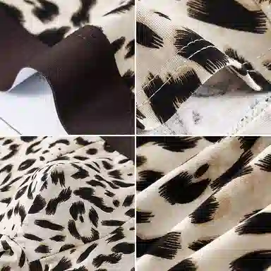 对你的私语 豹纹潮流个性平角中腰内衣裤礼盒 男款 组合装