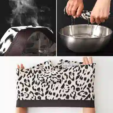 对你的私语 豹纹潮流个性平角中腰内衣裤礼盒 男款 组合装