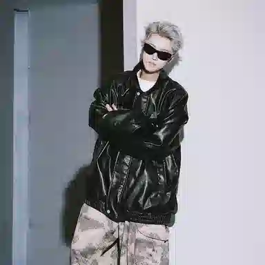 PAL ONGACO PU Leather Jacket