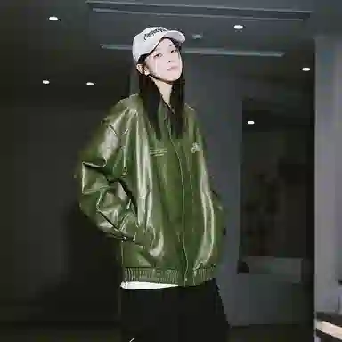 PAL ONGACO PU Leather Jacket