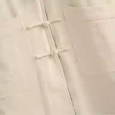 玄笙 中国风唐装双面穿中长款风衣 男款