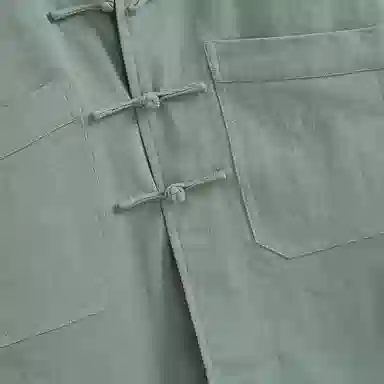 玄笙 中国风唐装双面穿中长款风衣 男款