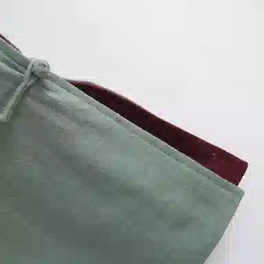 玄笙 中国风唐装双面穿中长款风衣 男款