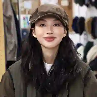 THE HOBOO Vintage Newsboy Corduroy Cap