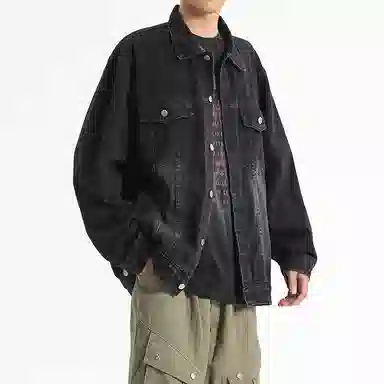 MGXEK Denim Jacket Black