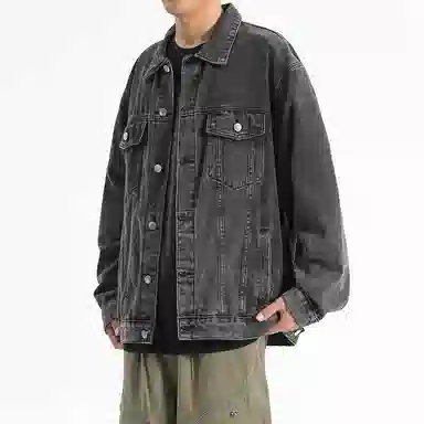 MGXEK Denim Jacket Black