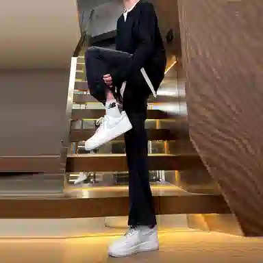 UPXIW Vintage Denim Pants