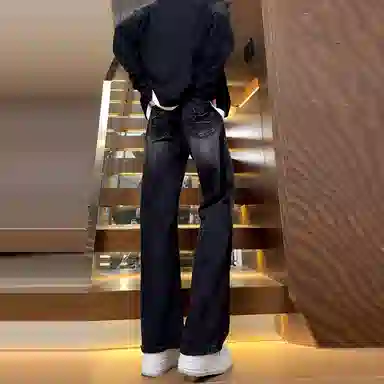 UPXIW Vintage Denim Pants