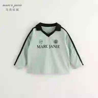 MARC&JANIE V-Neck Raglan Long Sleeve Tee