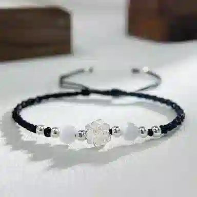 【好运莲莲】 零界 新中式国风轻奢高级感转运本命年开运手工编绳手绳事事如意 琉璃 手链 男女同款情侣款