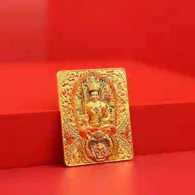 【正财偏财滚滚来】 零界 诸事顺利 新中式国潮复古唐卡 光速上岸#好运 合金 挂件 男女同款情侣款