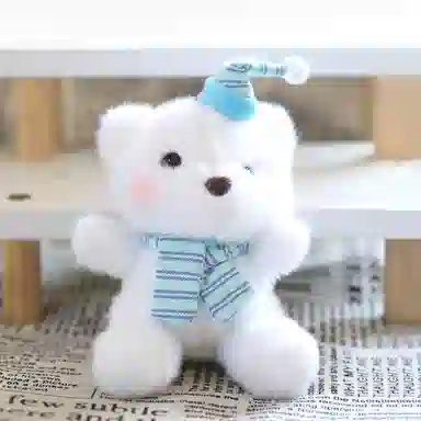 零界 可爱治愈系熊熊玩偶 毛绒 挂件 男女同款情侣款