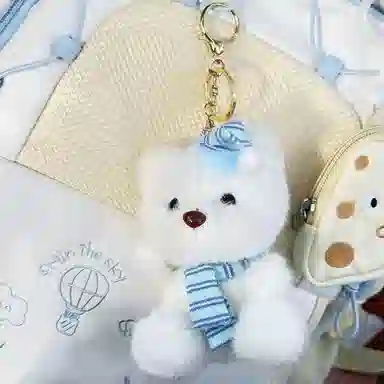 零界 可爱治愈系熊熊玩偶 毛绒 挂件 男女同款情侣款