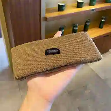 零界 针织弹力 休闲运动宽边洗脸专用 布艺 发带 女款