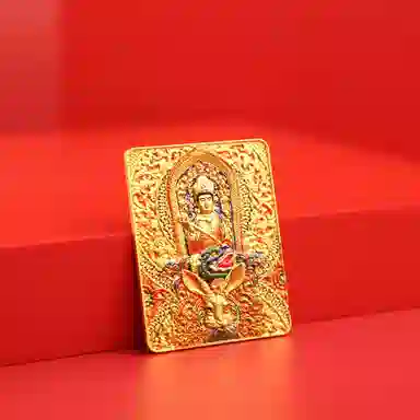 【正财偏财滚滚来】 零界 诸事顺利 新中式国潮复古唐卡 光速上岸#好运 合金 挂件 男女同款情侣款