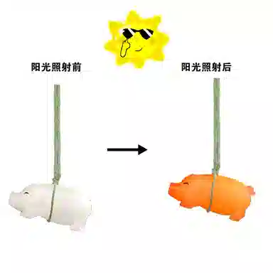 零界 卡通治愈创意手机绳包包行李箱卡通玩偶 亚克力 挂件 男女同款情侣款