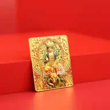 【正财偏财滚滚来】 零界 诸事顺利 新中式国潮复古唐卡 光速上岸#好运 合金 挂件 男女同款情侣款