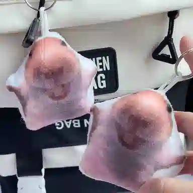 【魔性笑声】 零界 搞怪发声鬼畜小众独特个性潮流 短毛绒 挂件 男女同款情侣款