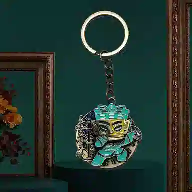 零界 文物文玩周边纪念品 钥匙 包包书包 金属 挂件 男女同款情侣款