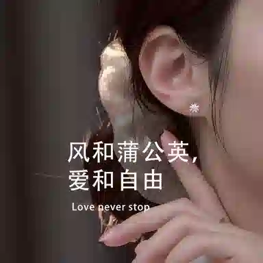 零界 浪漫蒲公英花朵 轻奢精致小众高级感设计 气质养耳洞防堵 冷淡风素圈镂空椭圆睡觉免摘耳饰 合金 耳钉 女款