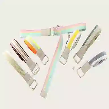 帝企鹅 双环扣牛仔搭配 其他腰带 男女同款情侣款