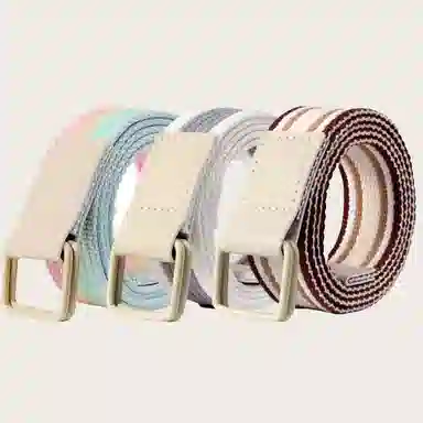 帝企鹅 双环扣牛仔搭配 其他腰带 男女同款情侣款