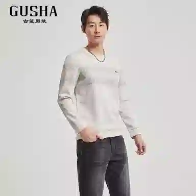 古鲨 潮流精品简约经典基础款卫衣 男款
