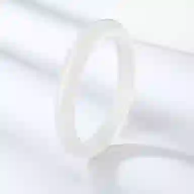 静范 白月光复古贵妃招财国潮古风汉服旗袍冷淡风温婉水润显白素雅气质 琉璃 手镯 女款