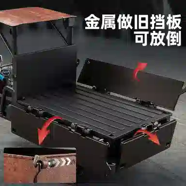 卡威 合金拖拉机 带斗玩具车 成品模型