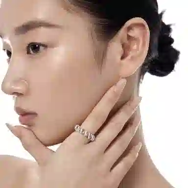 BOONEE Maze Series Cream Roll Ring