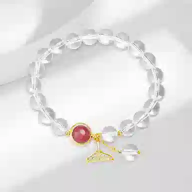 金六福吉祥 初见 轻奢 水晶 玉石手串 女款