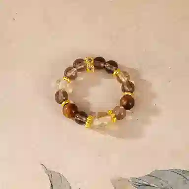 【精选TOP1】 金六福吉祥 金曜星轨新中式国潮风精致简约精美小众设计日常通勤显白百搭优选#好运天然 黄水晶 戒指 男女同款情侣款