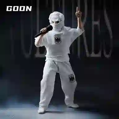 观潮行 潮流人偶收藏说唱摆件关节可动兵人手办玩具套装 侃爷 可动手办