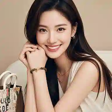 木盛缘 【招桃花】新中式国潮招财转运桃花简约森系木质佛念珠单圈复古好运莲莲 绿檀 手串 女款