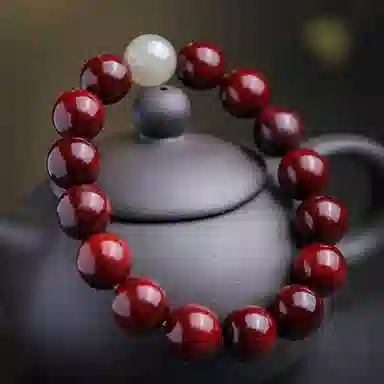 木盛缘 高油高密佛珠圆珠 小叶紫檀 手串 男女同款情侣款