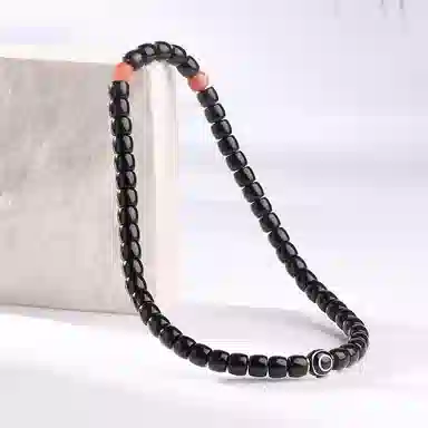 木盛缘 鸿运当头精工缠丝玛瑙 新中式国潮复古转运上岸有钱花财源滚滚招财纳福原色直切珠玛瑙多宝文玩双圈 椰蒂 手串 男女同款情侣款