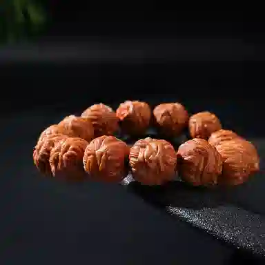 木盛缘 【齐天大圣 有勇有谋  不惧权威 】火焰纹悟空佛珠单圈念珠文玩纪念考试上岸#好运 猴头核桃 手串 男女同款情侣款