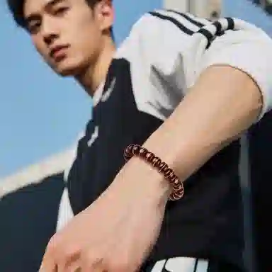 木盛缘 【一线药师 招财纳福】 紫金鼠 手串佛珠念珠文玩 男女同款情侣款