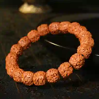 木盛缘 玄武纹文玩佛珠 金刚菩提 手串 男女同款情侣款