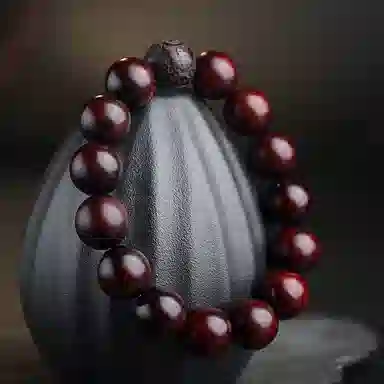 木盛缘 高油高密佛珠 小叶紫檀 手串 男女同款情侣款